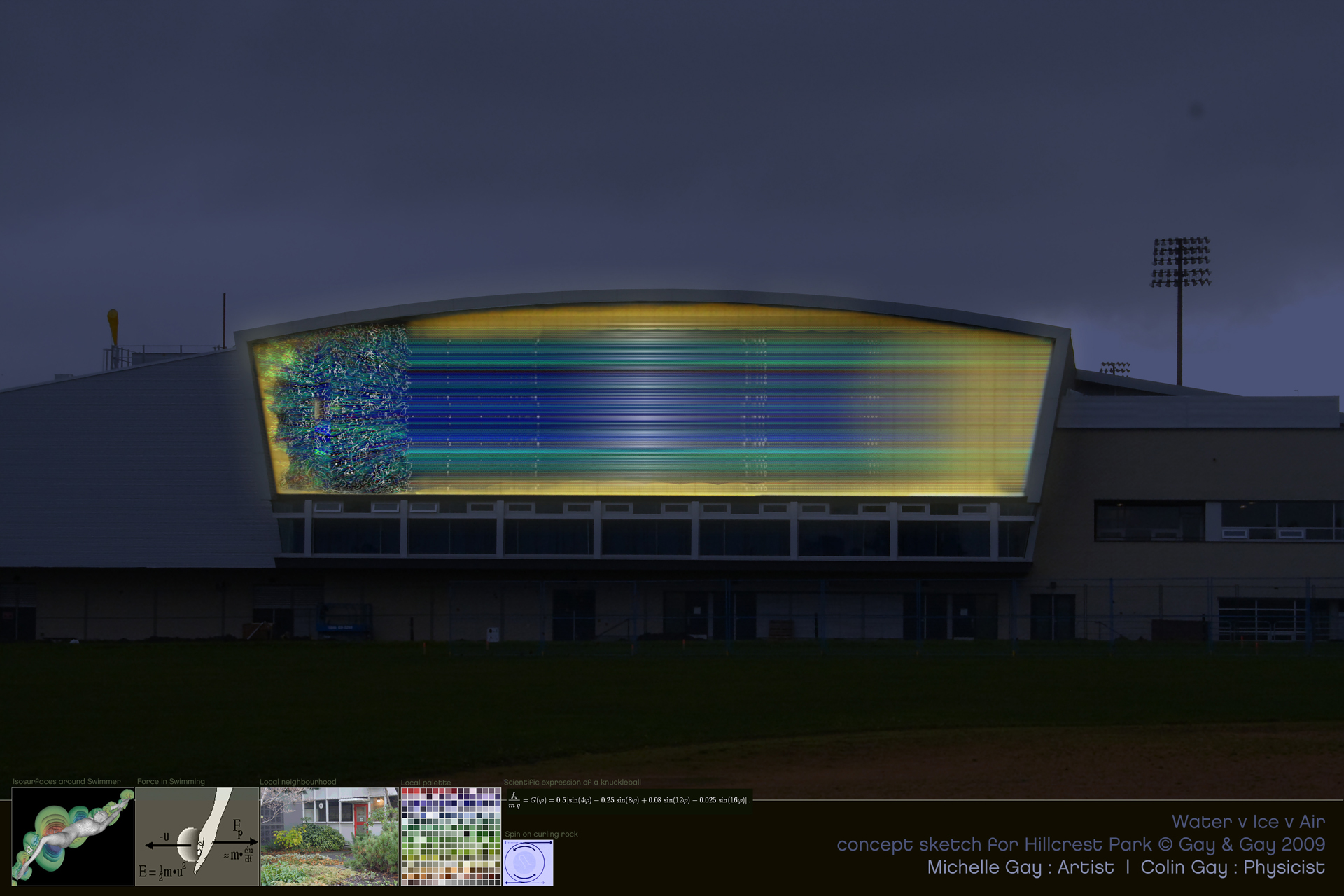 Projection for Community Centre